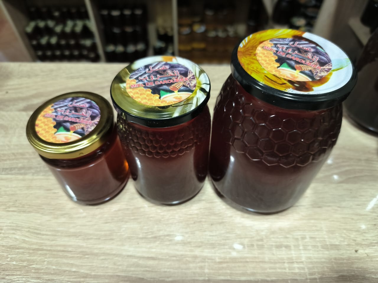 Wild Carob Blossom Honey – Unheated & Unfiltered