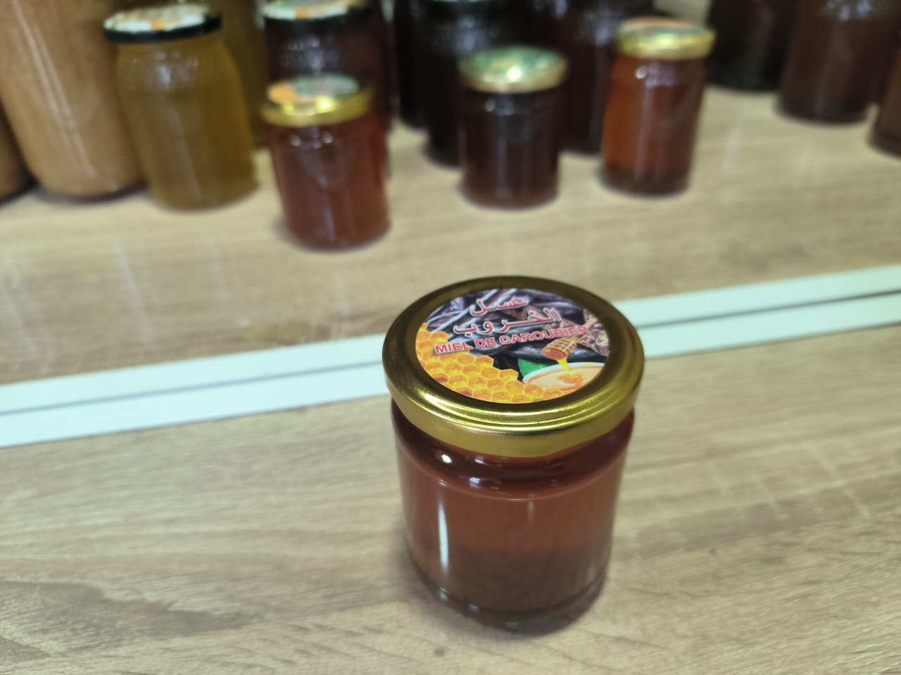 Wild Carob Blossom Honey – Unheated & Unfiltered