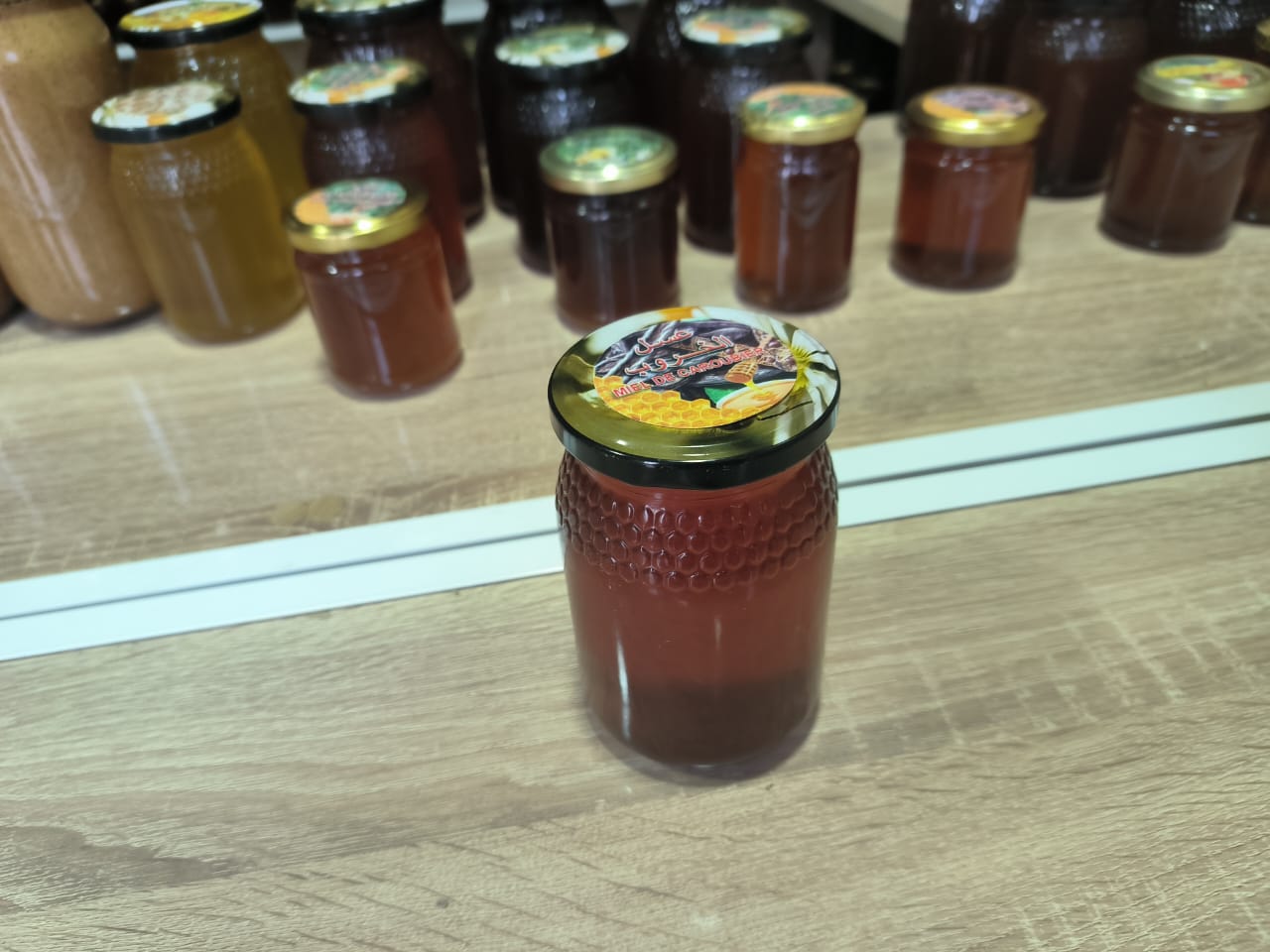 Wild Carob Blossom Honey – Unheated & Unfiltered