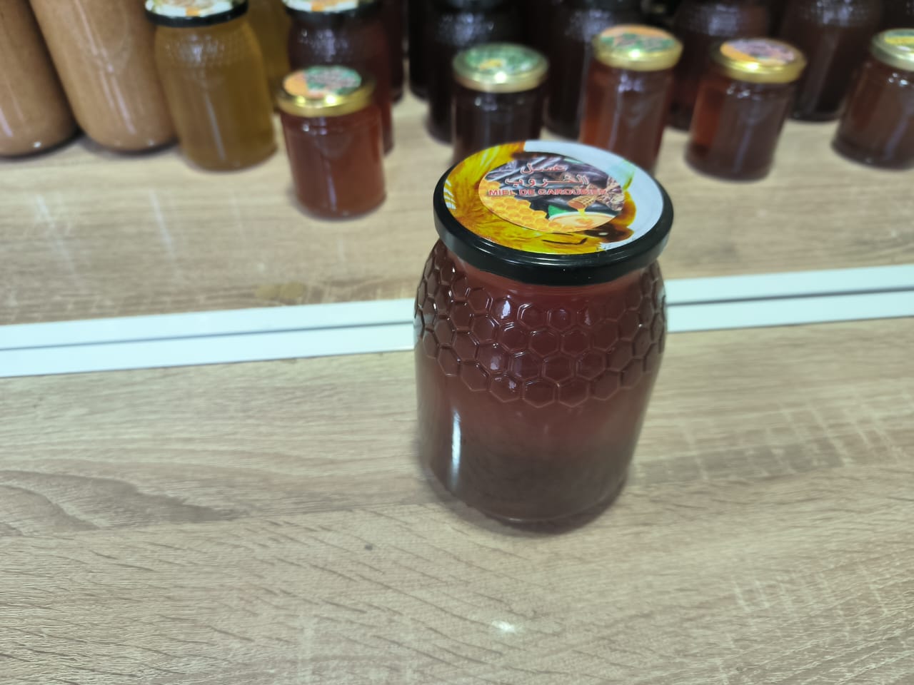 Wild Carob Blossom Honey – Unheated & Unfiltered